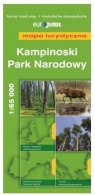 Kampinoski Park Narodowy mapa turystyczna 1:65 000