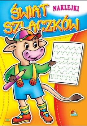 Kolorowanka. Świat szlaczków - Krówka (A5, 16 str.) - Opracowanie zbiorowe
