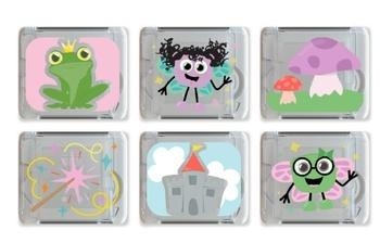 Kostki sensoryczne świecące w wodzie 6szt