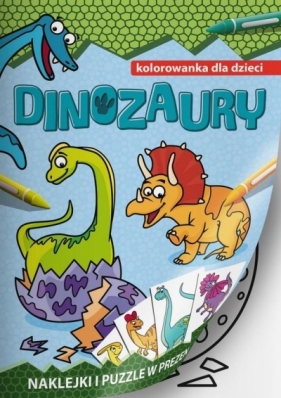 Kolorowanka Dinozaury - Praca zbiorowa