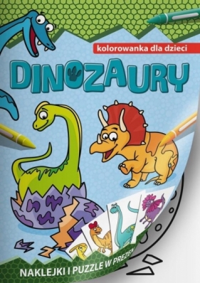 Kolorowanka Dinozaury - Opracowanie zbiorowe