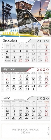 Kalendarz 2020 Trójdzielny Silesia CRUX