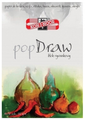 Blok rysunkowy Pop Draw A4 30 kartek