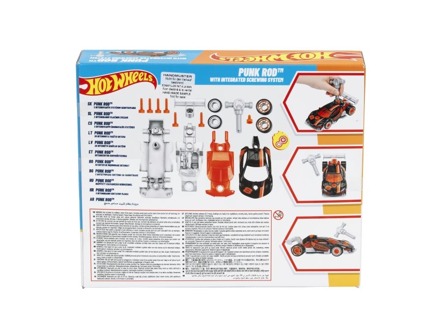Klein 2412, Hot Wheels PUNK ROD - samochód do skręcania