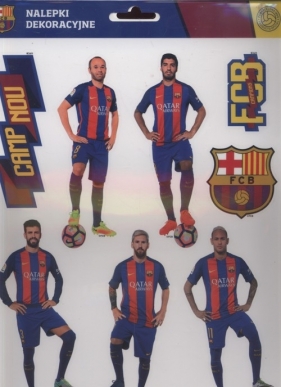 Nalepki dekoracyjne FC Barcelona (NDBC-02)