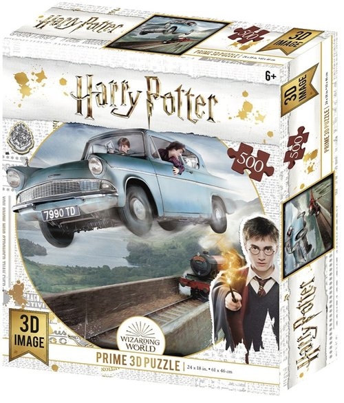 Harry Potter Magiczne puzzle Ford Anglia 500 elementów