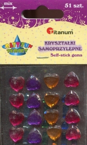 Kryształki samoprzylepne 51 sztuk