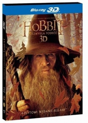 Hobbit: Niezwykła podróż 3D. Edycja specjalna (4 Blu-ray HD)