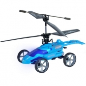 Helikopter zdalnie sterowany na kółkach
