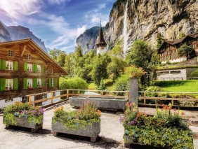 Ravensburger, Puzzle 500: Lauterbrunnen (13712)