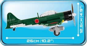 Cobi: Mała Armia. Mitsubishi A6M5 Zero - myśliwiec japoński (5712)