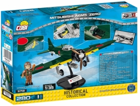 Cobi: Mała Armia. Mitsubishi A6M5 Zero - myśliwiec japoński (5712)