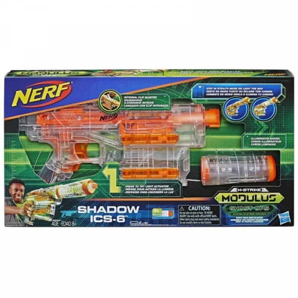 Wyrzutnia Nerf Modulus Shadow ICS-6 (E2655)