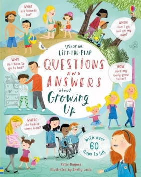 Lift-the-flap Questions and Answers about Growing Up - Daynes Katie