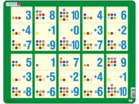 Matematyka dodawanie 1-10 (lekcja 2) - <br />