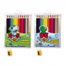 Kredki ołówkowe Astra Jumbo BS, 12 kolorów + temperówka (312221006)