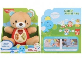 Miś pluszowy ze światłem i muzyką