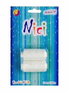 Nici białe 330m 2szt