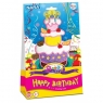 Kartka ozdobna z modeliną Beady card Happy birthday