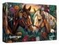 Puzzle 400 Flamingo by Trefl Kwiecisty galop