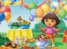 Dora urodziny puzzle maxi