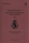 Urzędnicy wielkiego księstwa litewskiego Tom 3 Księstwo żmudzkie