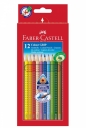 Kredki Grip 2001 Faber-Castell, 12 kolorów