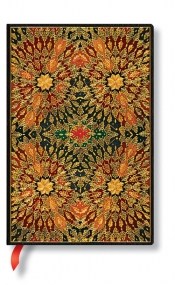 Notes Fire Flowers Mini Lined