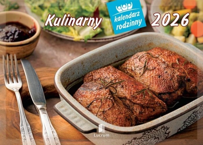 Kalendarz 2026 rodzinny Kulinarny