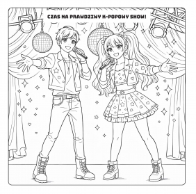 Gwiazdy k-pop. Idealny duet - Opracowanie zbiorowe