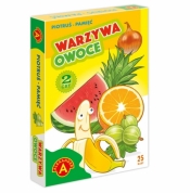 Karty Piotruś - Warzywa i Owoce (26122)