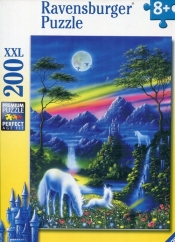Puzzle 200 XXL Jednorożec w blasku księżyca (127122)