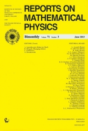 Reports on Mathematical Physics 54/3
