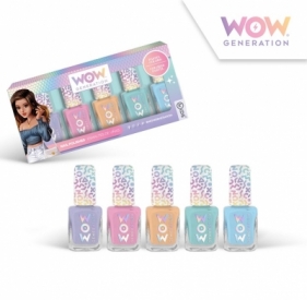 Zestaw pastelowych lakierów do paznokci 5szt. WOW00018