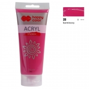 Farba akrylowa Happy Color Studio+ 200ml karminowy
