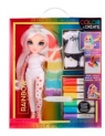 Lalka Rainbow High Color & Create Fashion DIY (594123EUC)