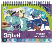 Disney Stitch naklejki wyklejanie po numerach