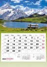 Kalendarz ścienny, jednodzielny 2024 (T-107S-4)