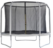 Trampolina ogrodowa 8FT jasny szary (TR-08-P21-D-3C)