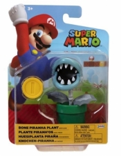 Super Mario Figurka Bone Piranha Plant