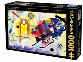 Puzzle 1000: Żółty, czerwony, niebieski, Kandinsky