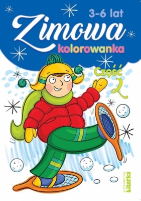 Zimowa kolorowanka cz.2 - Lidia Szwabowska