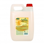 ATTIS, 5l, Creamy mydło w płynie MLEKO+MIÓD.