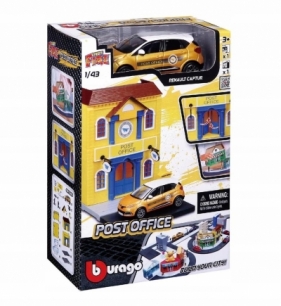 Street Fire Bburago City Post Office 1:43 BBURAGO