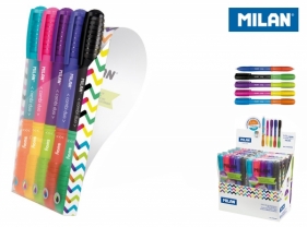 Długopis Milan Sway Combi Duo - zestaw 5 sztuk w etui (176584905)