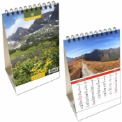 Kalendarz 2022 biurkowy pion mały Tatry