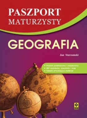 Geografia Paszport maturzysty - Starzomski Jan