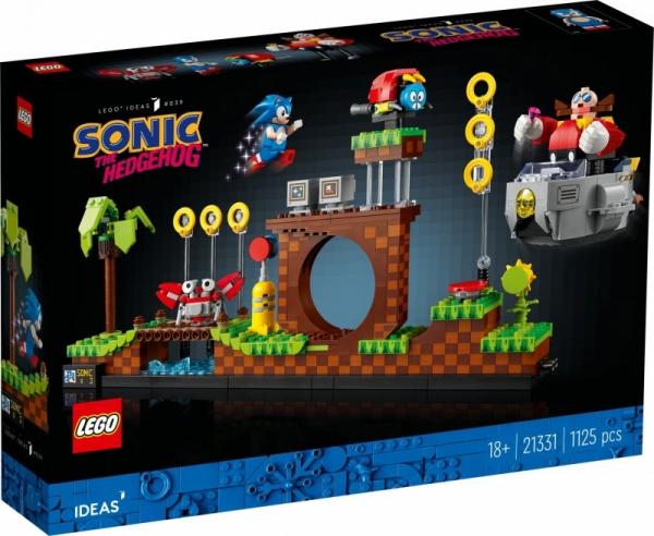 Klocki Ideas 21331 Sonic the Hedgehog - Strefa Zielonego Wzgórza (21331)