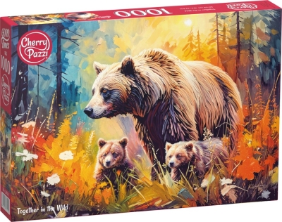 <img src='https://webimage.pl/pics/124/1/d5903728731124.jpg' style='height:440px' /> Puzzle 1000 CherryPazzi Together in the Wild 31124