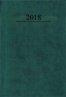 Kalendarz 2018 A5/320 Agenda Zielony DAN-MARK